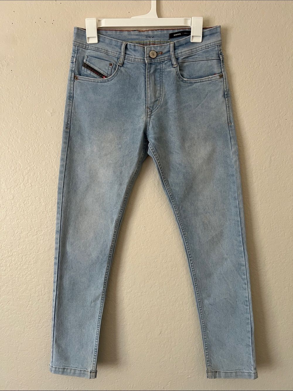 EUC DIESEL Skinny Jeans Light Blue Size 30